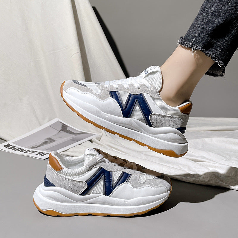 Dame Sporty Sneakers med åndbar mesh-konstruktion og stødabsorberende sål Stilla