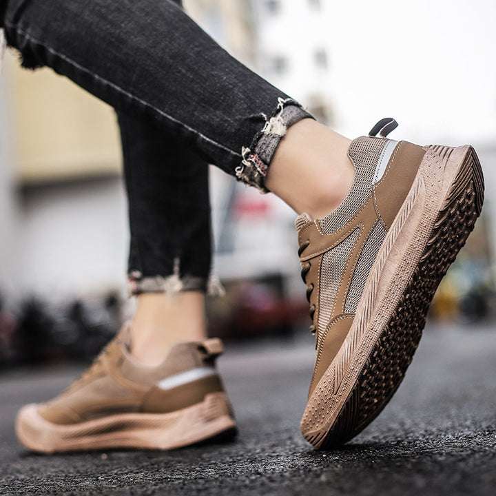 Herre Sporty Trænings-Sneakers med skridsikker Sål og åndbart Overmateriale Stilla