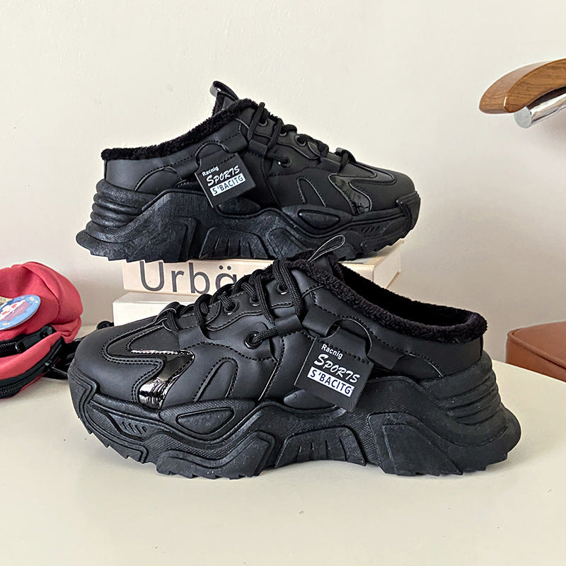 Dame Sporty High-Top Sneakers med varmt indre foer og skridsikker sål Stilla