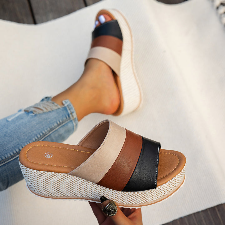 Dame plateau sandaler Stilla