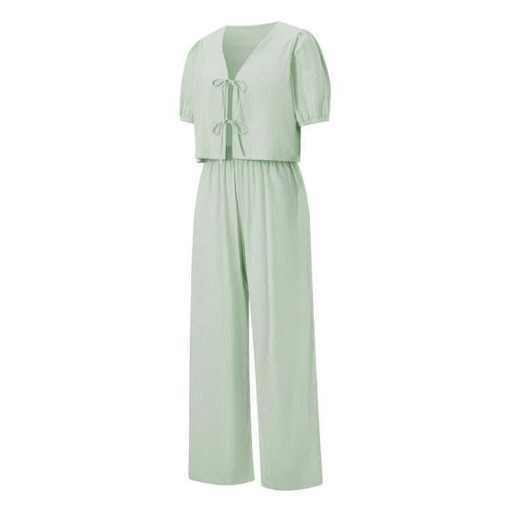 Dame let sommer jumpsuit med rynke Skovae