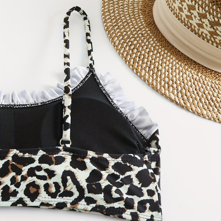 Damer Farverig Bikini Top og Bund Skovae
