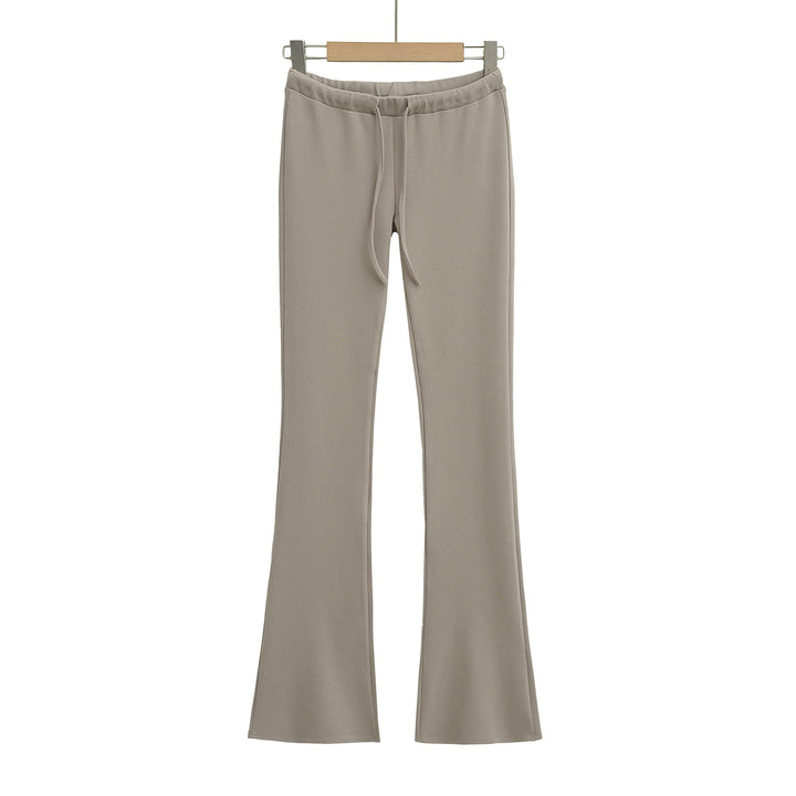 Dame Sporty Flared-bukser med elastisk talje og justerbar snor Stilla