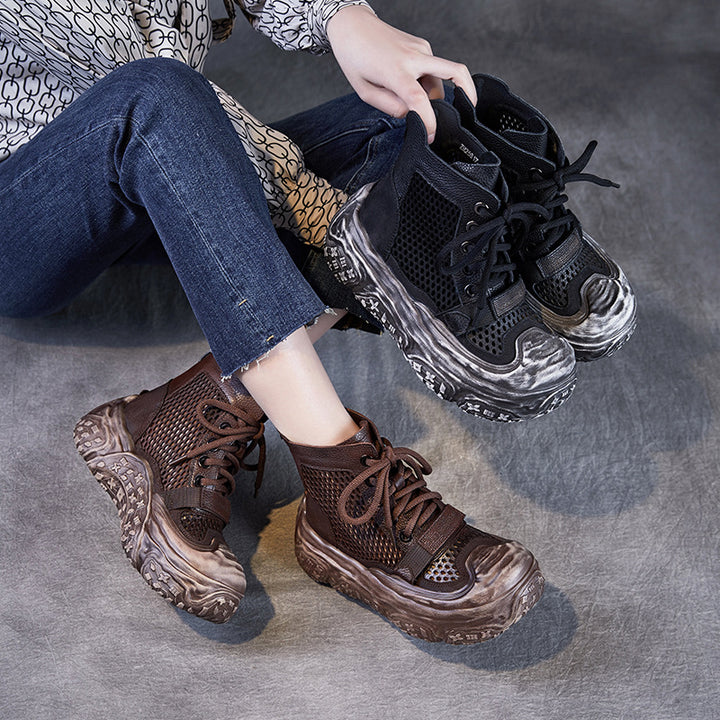 Herrer Åndbare High-Top Sneakers Stilla