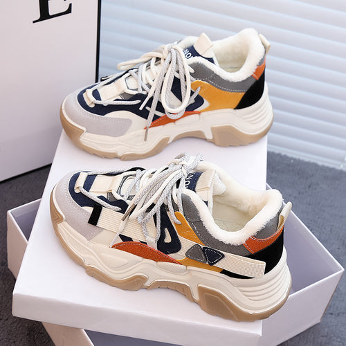 Dame Sportliche Løbesneakers med innovativ snørestilling og polstret indersål Stilla