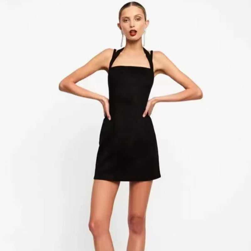 Damer Elegant Mini Slip Kjole Stilla
