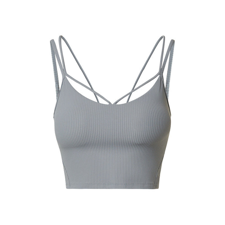 Stilla | Back Yoga Top Åndbar & Figurvenlig