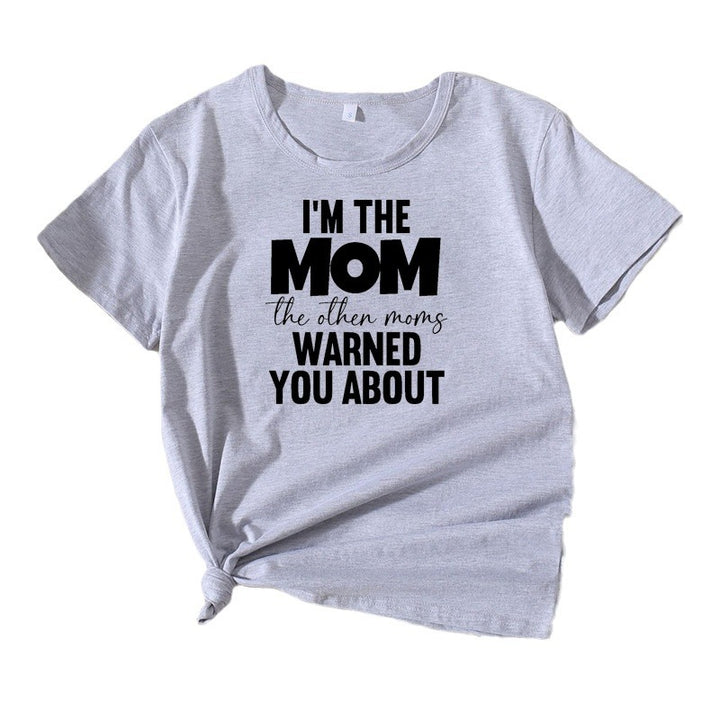 Kvinder Casual Mama Slogan T-Shirt Stilla