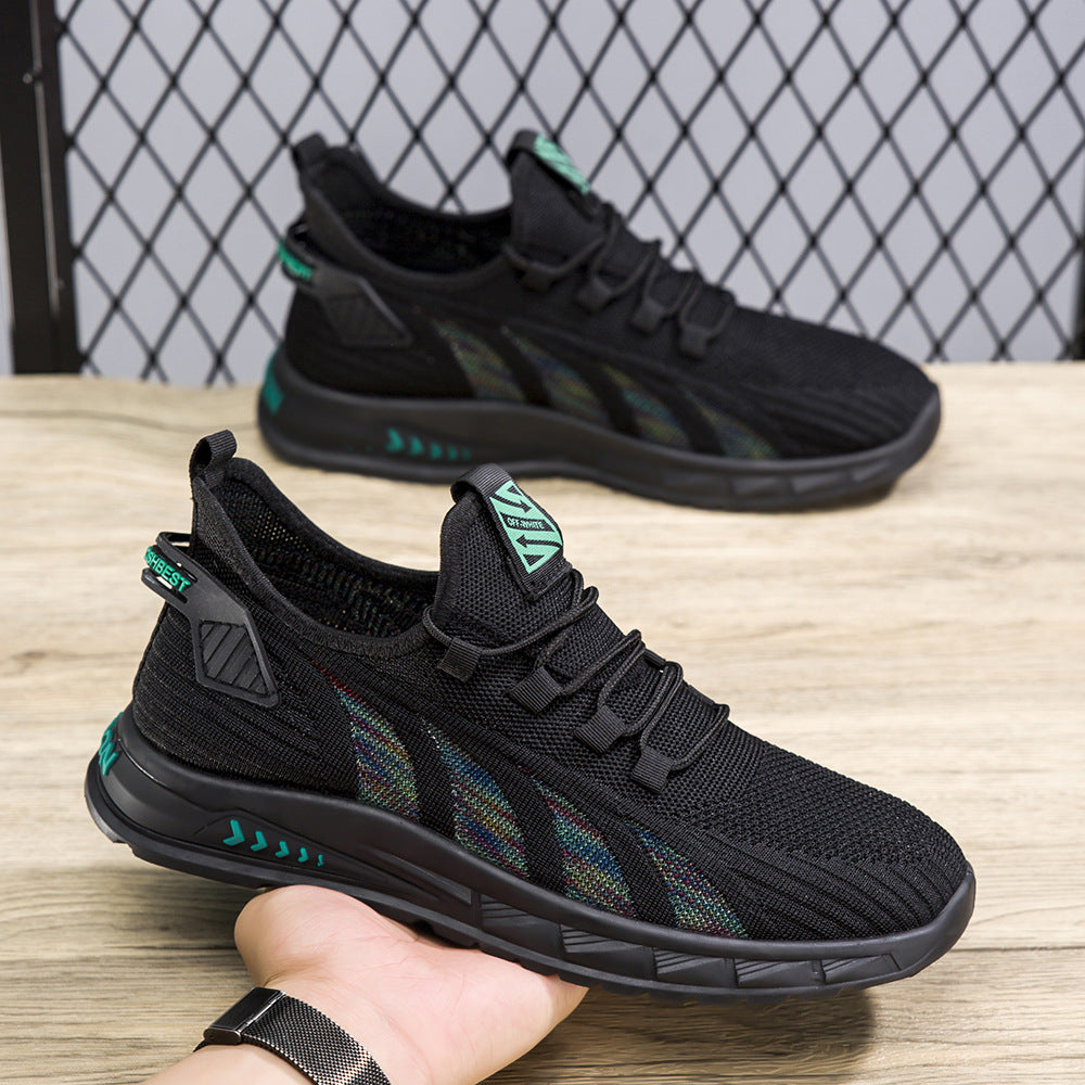 Herrer Lettere Sneakers med åndbare Mesh-indsatser og dæmpende sål Stilla
