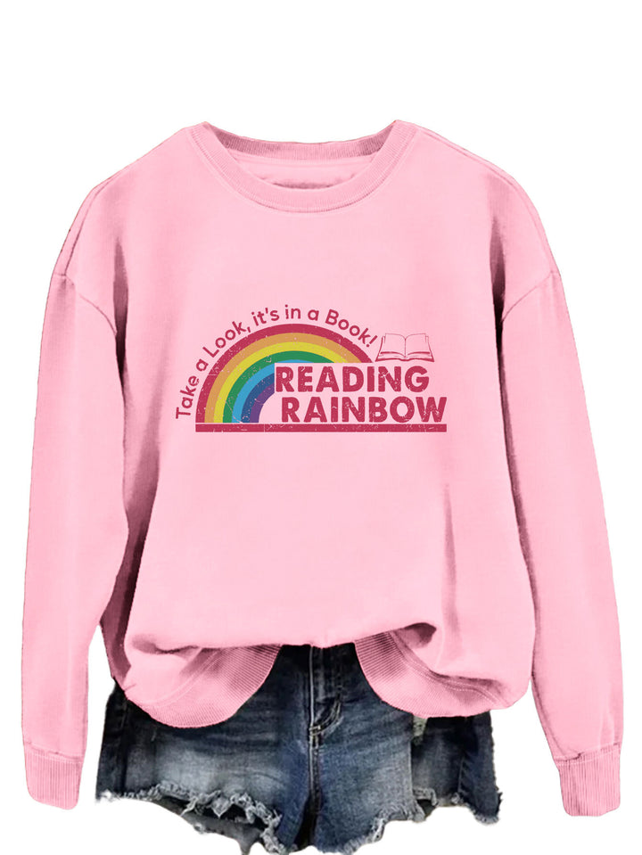 Kvinder casual sweatshirt med unikt print Stilla