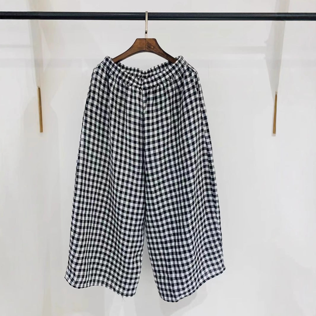 Femme Højtaljede Løs Pasform Culottes Stilla