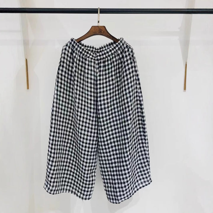 Femme Højtaljede Løs Pasform Culottes Stilla