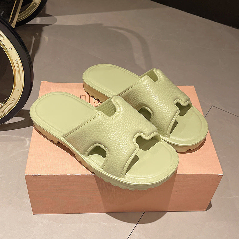 Dame Komfortable og stilfulde wellness-slippers med ergonomisk fodseng Stilla