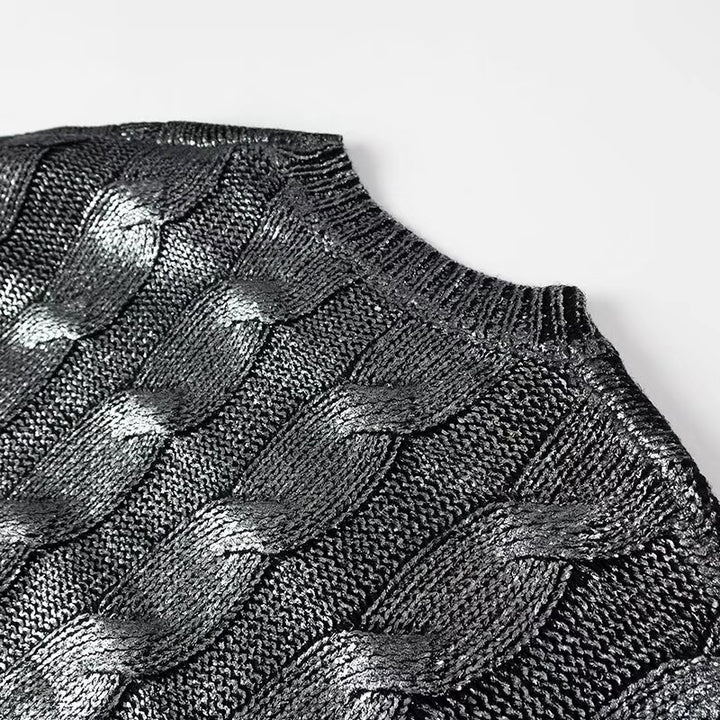 Femme Kabelstrikpullover Stilla