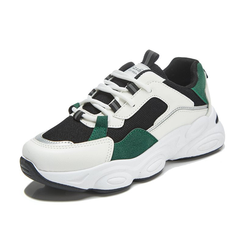 Dame Chunky Sneaker med åndbar mesh-overflade og struktureret sål Stilla