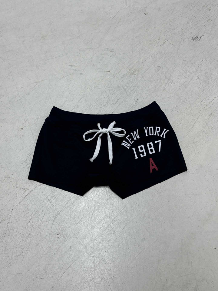 Dame Sporty Badebukser med høj talje og justerbar snor Skovae