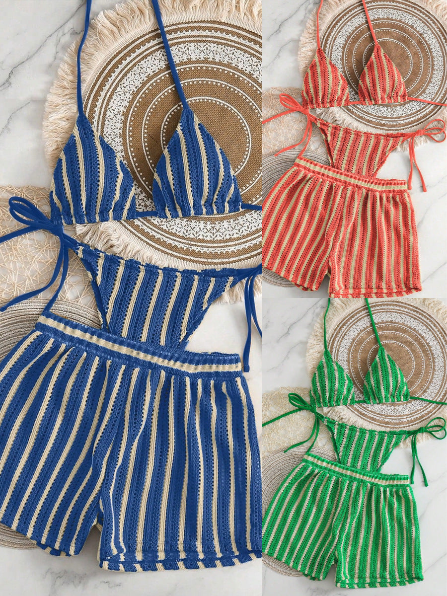 Dame To-delt Strandoutfit Skovae