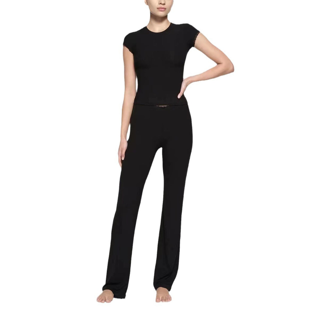 Dame Flydende Bootcut-Bukser Stilla