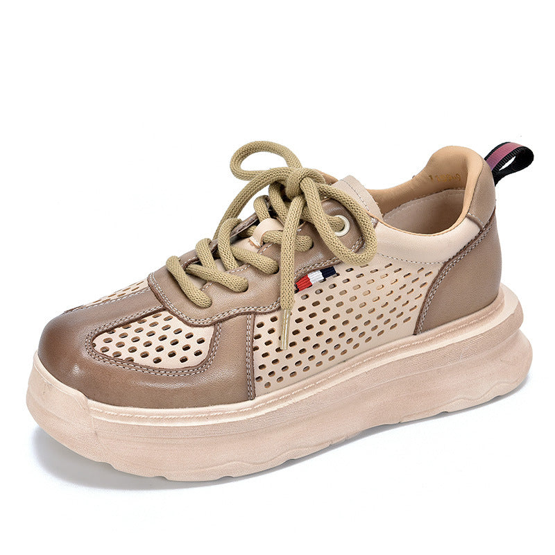 Dame Åndbare og lette Sneakers med innovativ perforering Stilla