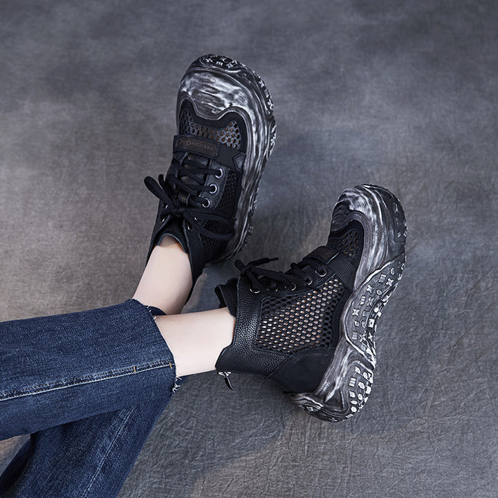 Herrer Åndbare High-Top Sneakers Stilla
