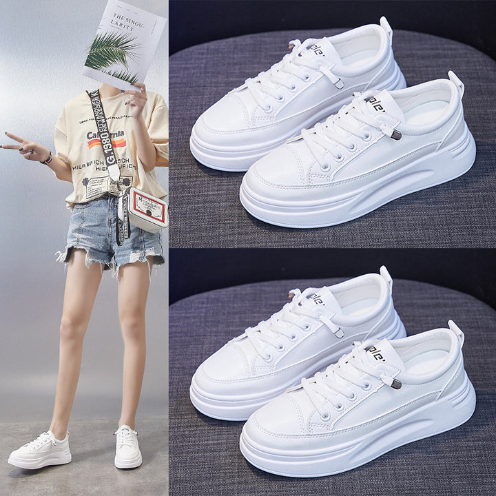 Dame Mode Platform-Sneakers i urban stil Stilla