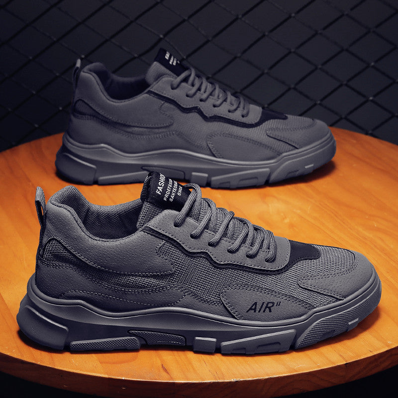 Herre Sporty Sneakers med åndbar struktur og skridsikker sål Stilla