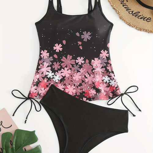 Dame Sport Tankini med justerbare stropper Skovae