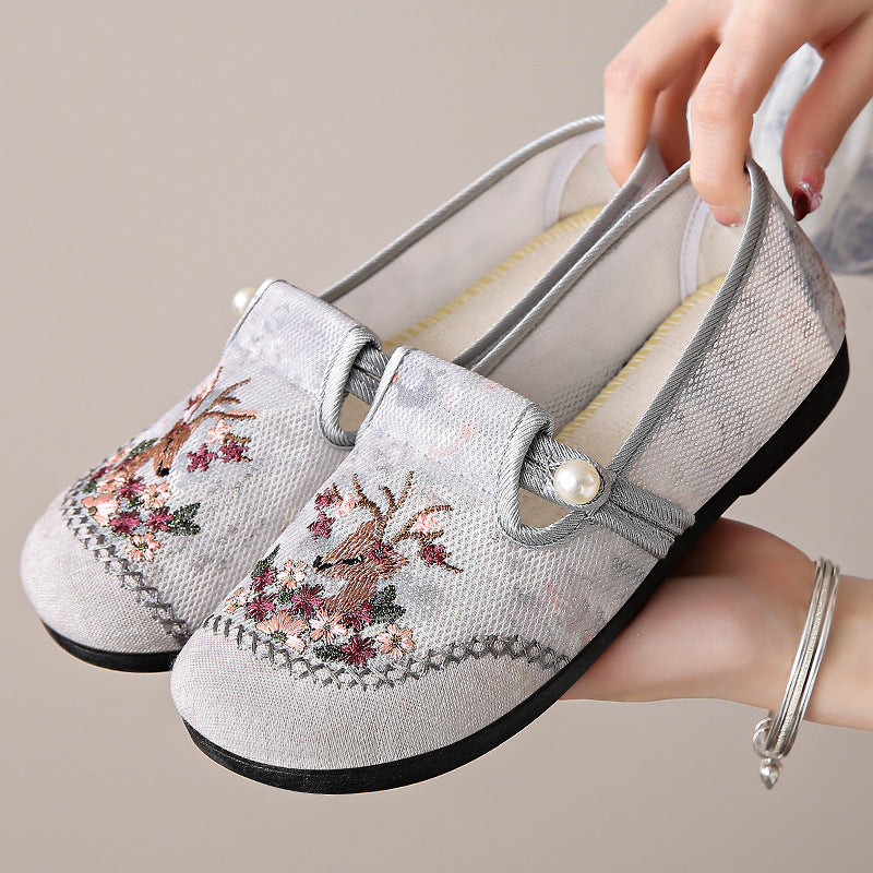 Dame Behagelige Sutter med Blomster-Design Stilla