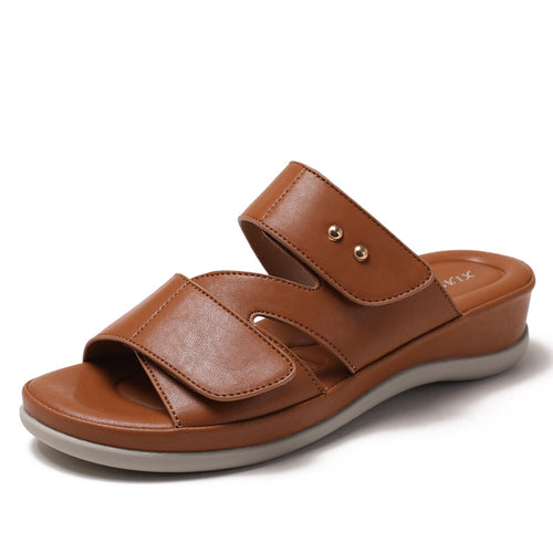 Dame slippers med justerbare remme og polstret indersål Stilla