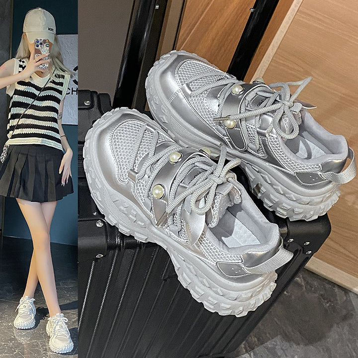Dame Sporty Sneakers med slidstærk sål og innovativ snøresystem Stilla