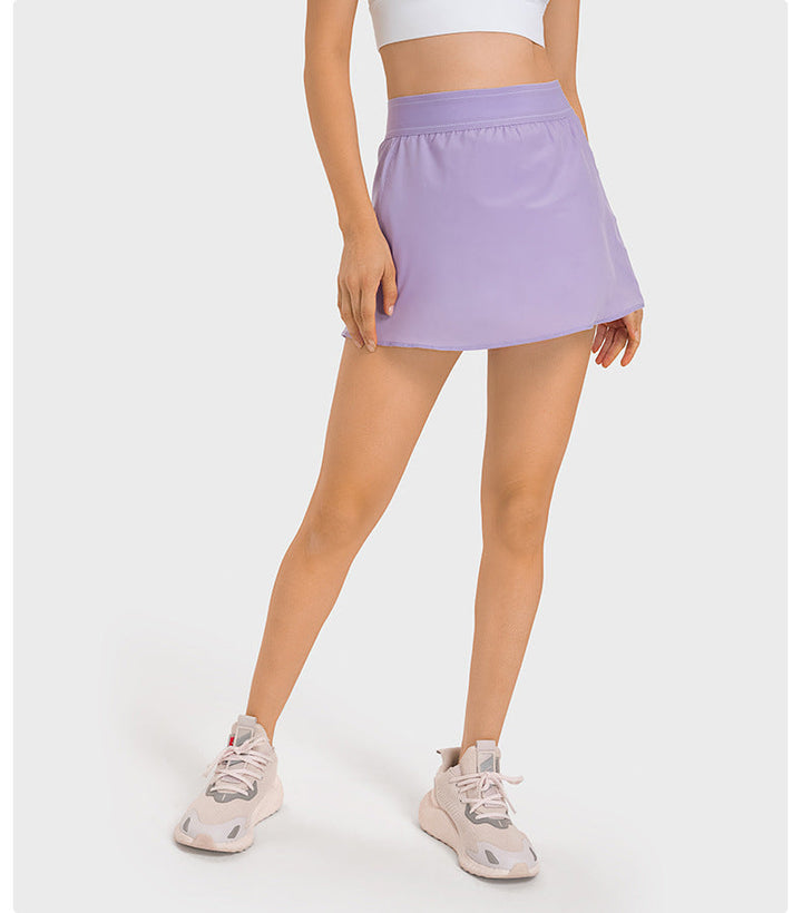 Stilla | Waist Kølende Tennis Skort Hurtigtørrende, Åndbar & Indbyggede Shorts
