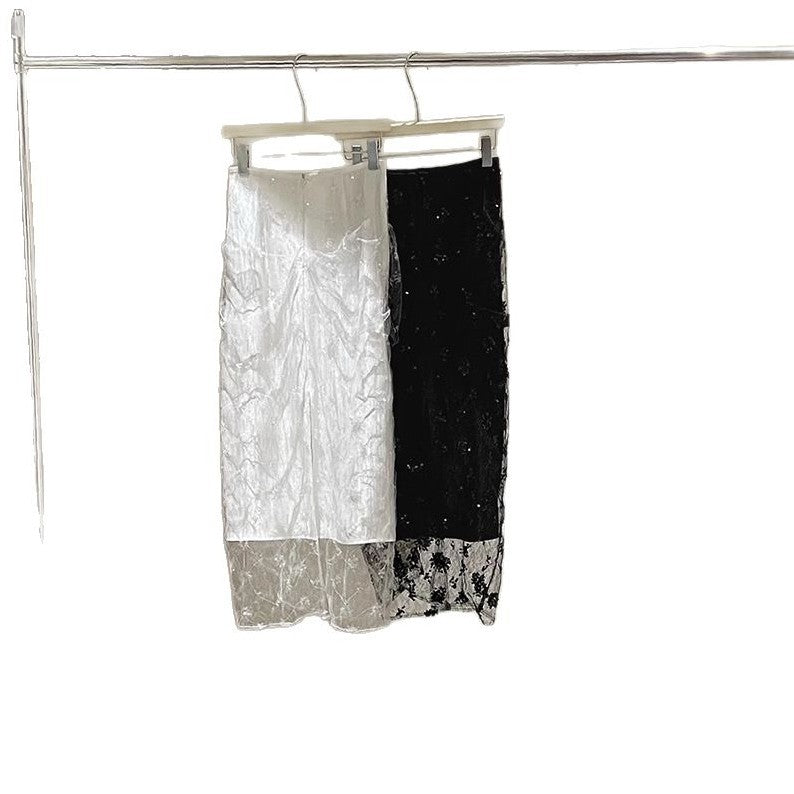Dame Elegant og detaljeret spidskjole med blomsterdesign Stilla