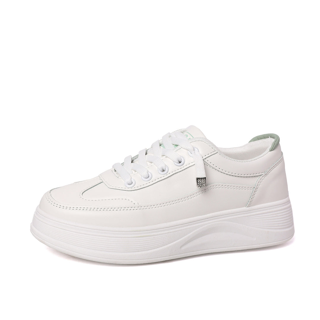 Dame Sporty Sneakers med forhøjet såleprofil og åndbar konstruktion Stilla