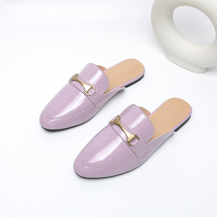 Dame loafers med moderne spænde lukning Stilla