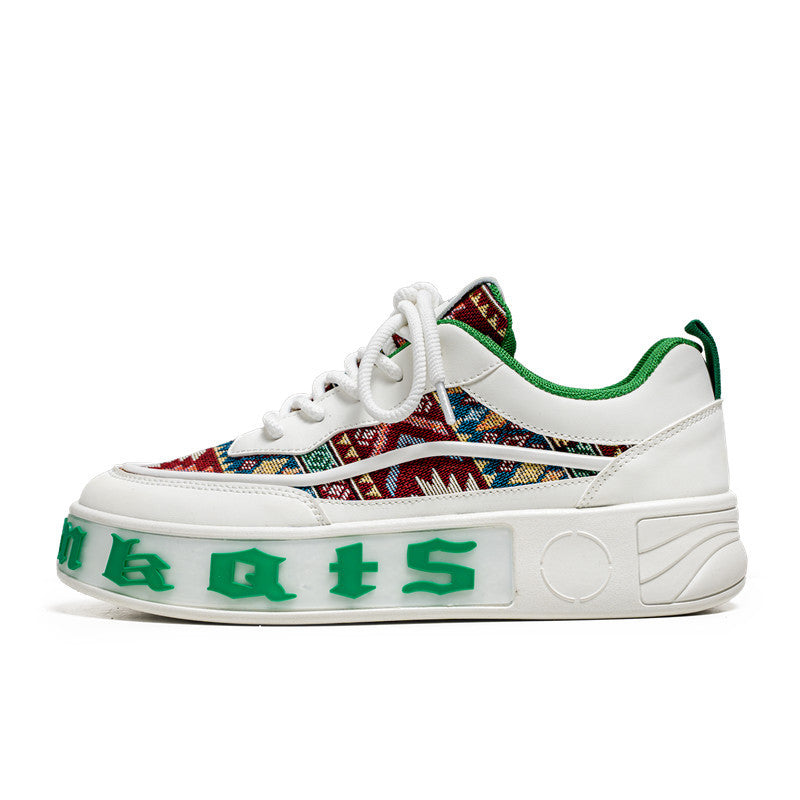 Femme Etnisk Mønstret Lækre Sneakers Stilla