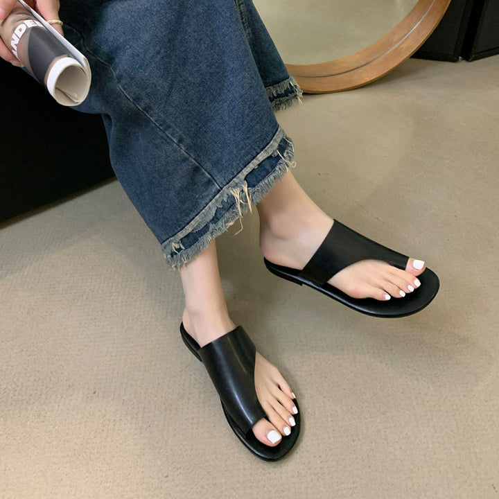 Dame Slide Sandaler med minimalistisk design og behagelig fodseng Stilla