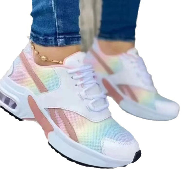 Dame Sporty Sneakers med åndbart overmateriale og stødabsorberende sål Stilla
