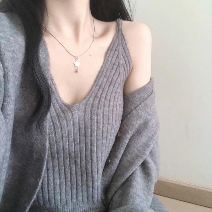 Kvinders cardigan med en afslappet pasform og blødt materiale Stilla
