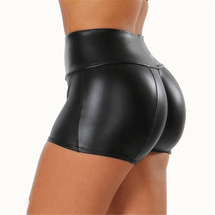 Dame Høj Talje Skinnende Sportshorts Stilla