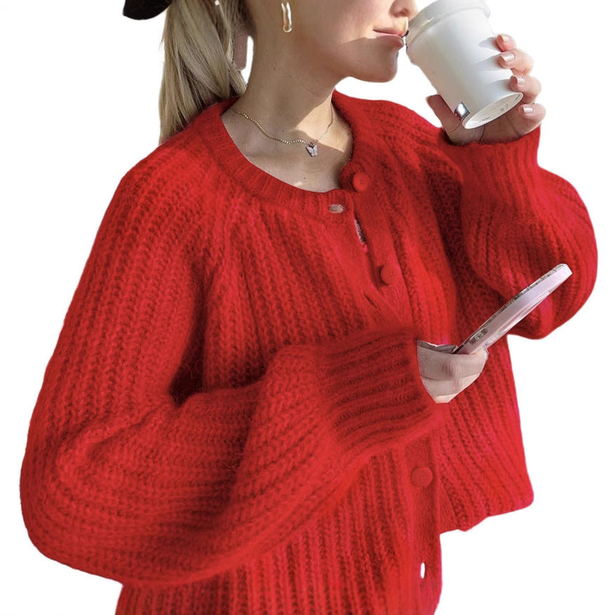 Dame Krammende Strikpullover Stilla