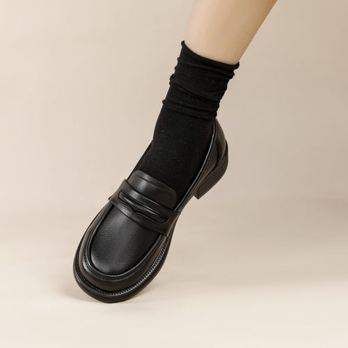 Femme Comfort Læder Slip-On Loafers med forbedret bueunderstøttelse Stilla
