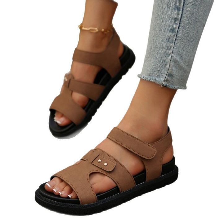 Dame Komfortable Sandaler med justerbare remme og ergonomisk sål Stilla
