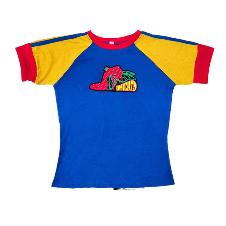 Dame T-shirt med kreativ grafisk design og komfortabel pasform Stilla