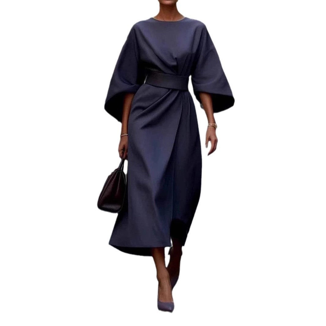 Dame elegant midi kjole Stilla