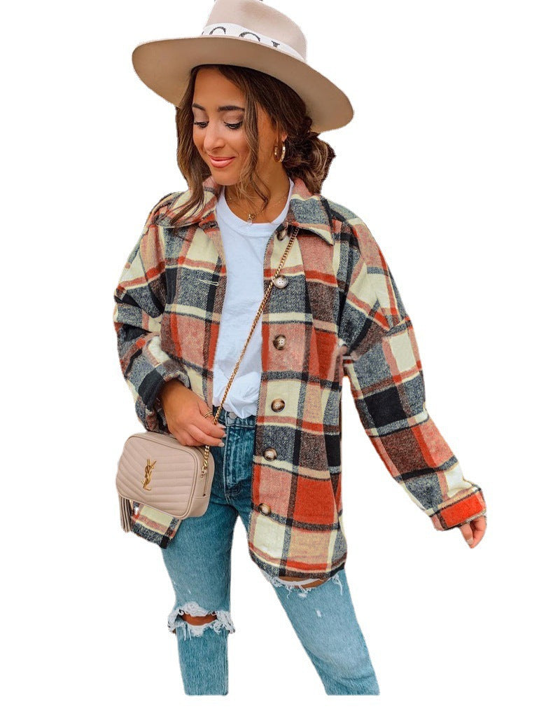 Dame oversized ternet bluse Stilla