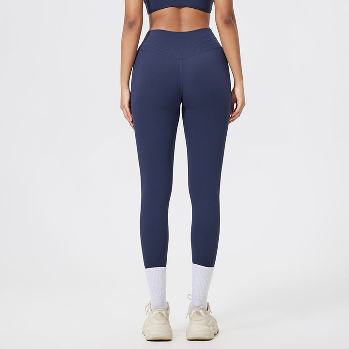 Dame Figurformende Højtydende leggings med moderigtigt Leopardmønster Stilla