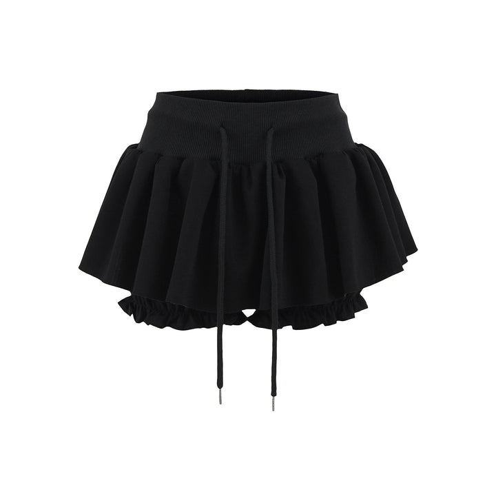 Dame rynkede shorts med justerbar talje Stilla