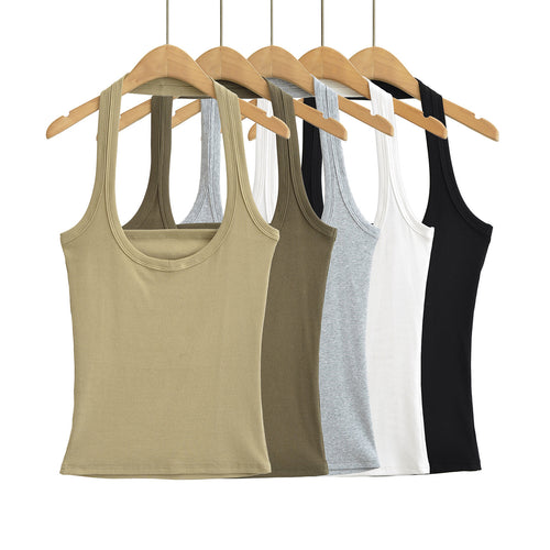 Dame Sporty Tanktop lavet af høj kvalitets bomuldsblanding med åndbar effekt Stilla