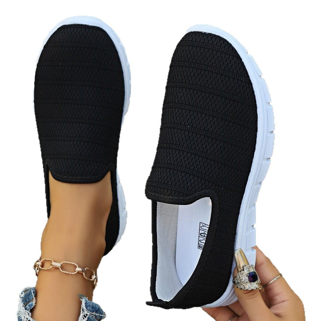 Dame Behagelige Slip-On Sneakers med åndbart overmateriale og fleksibel sål Stilla