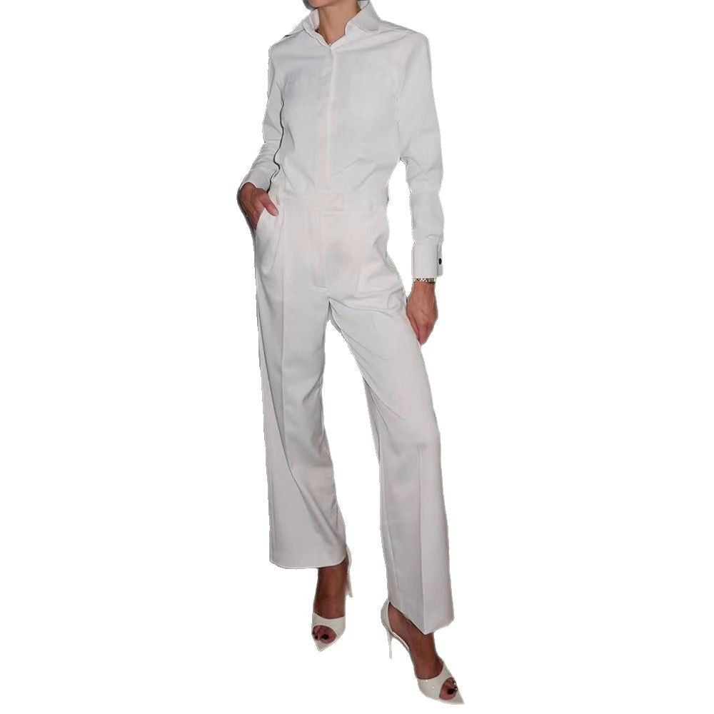 Dame Elegant Blusejakke med Cut-Out-design Skovae
